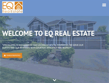 Tablet Screenshot of eq-realestate.com